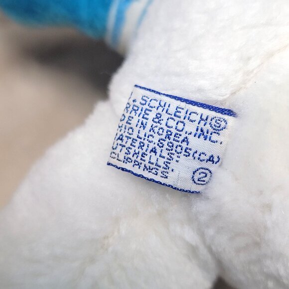 Vintage 1979 SMURF Peyo Wallace Berrie & CO. Plush Toy 11" I Smurf You T Shirt - Picture 6 of 8